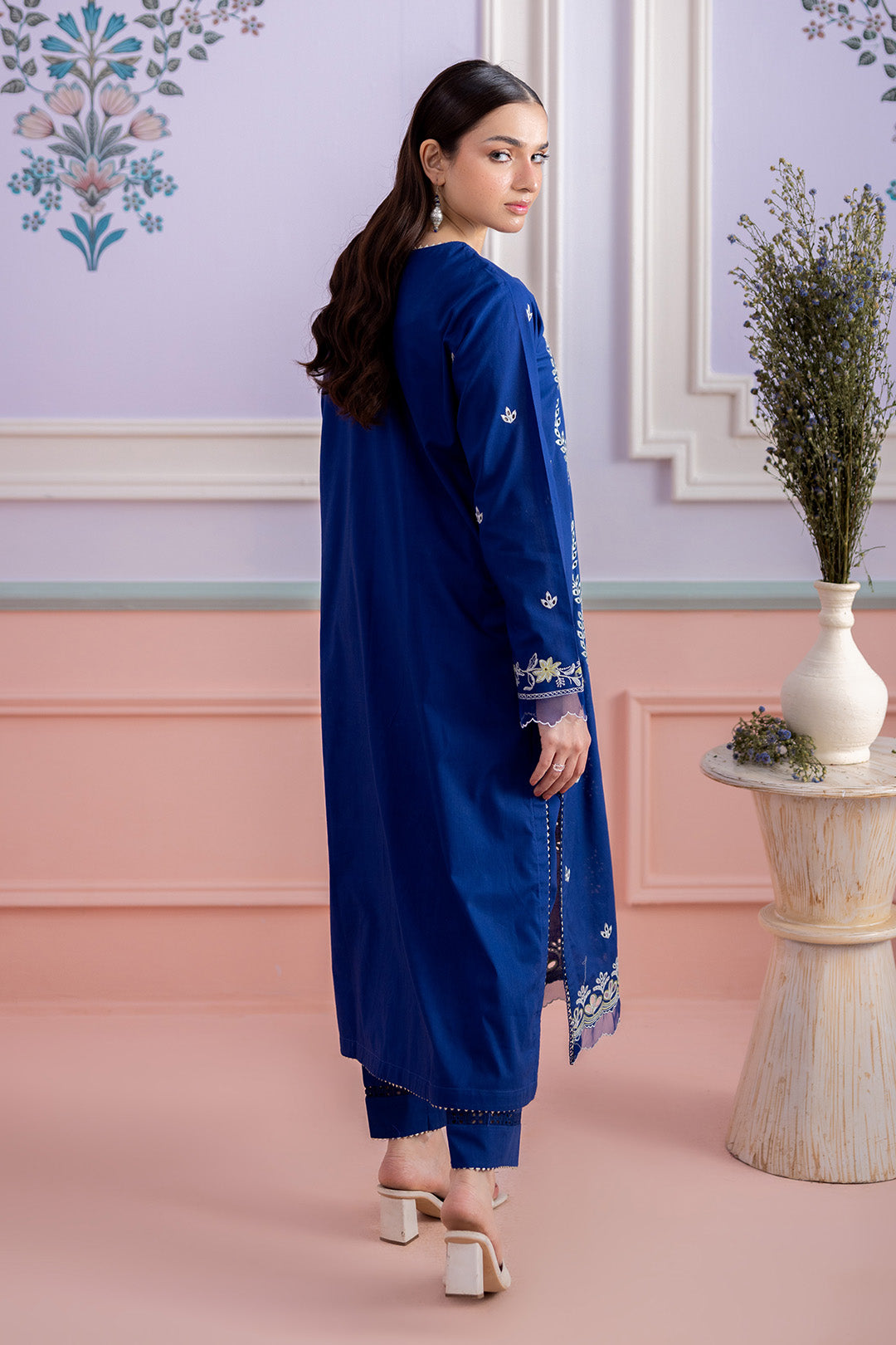 Embroidered Shirt Shalwar - 1203
