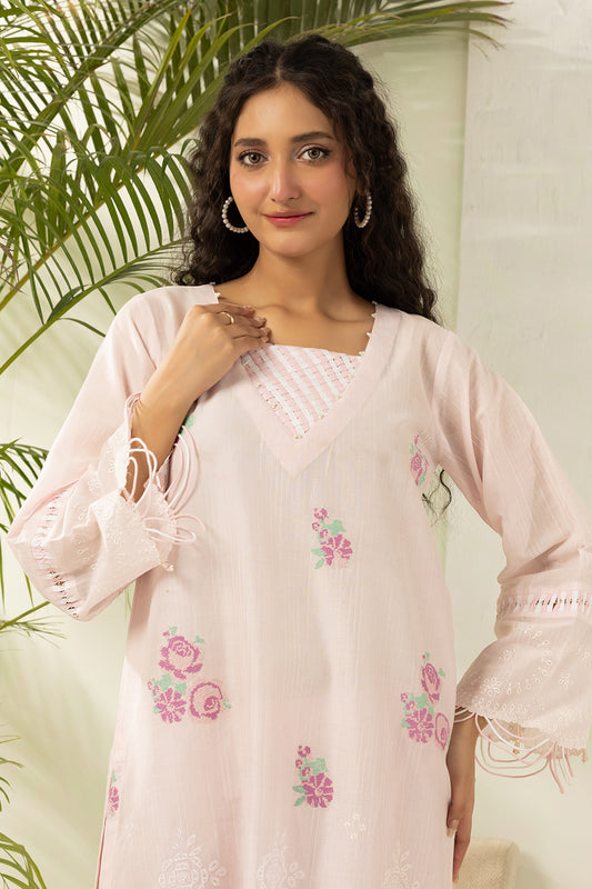 Embroidered Shirt Shalwar - 1204