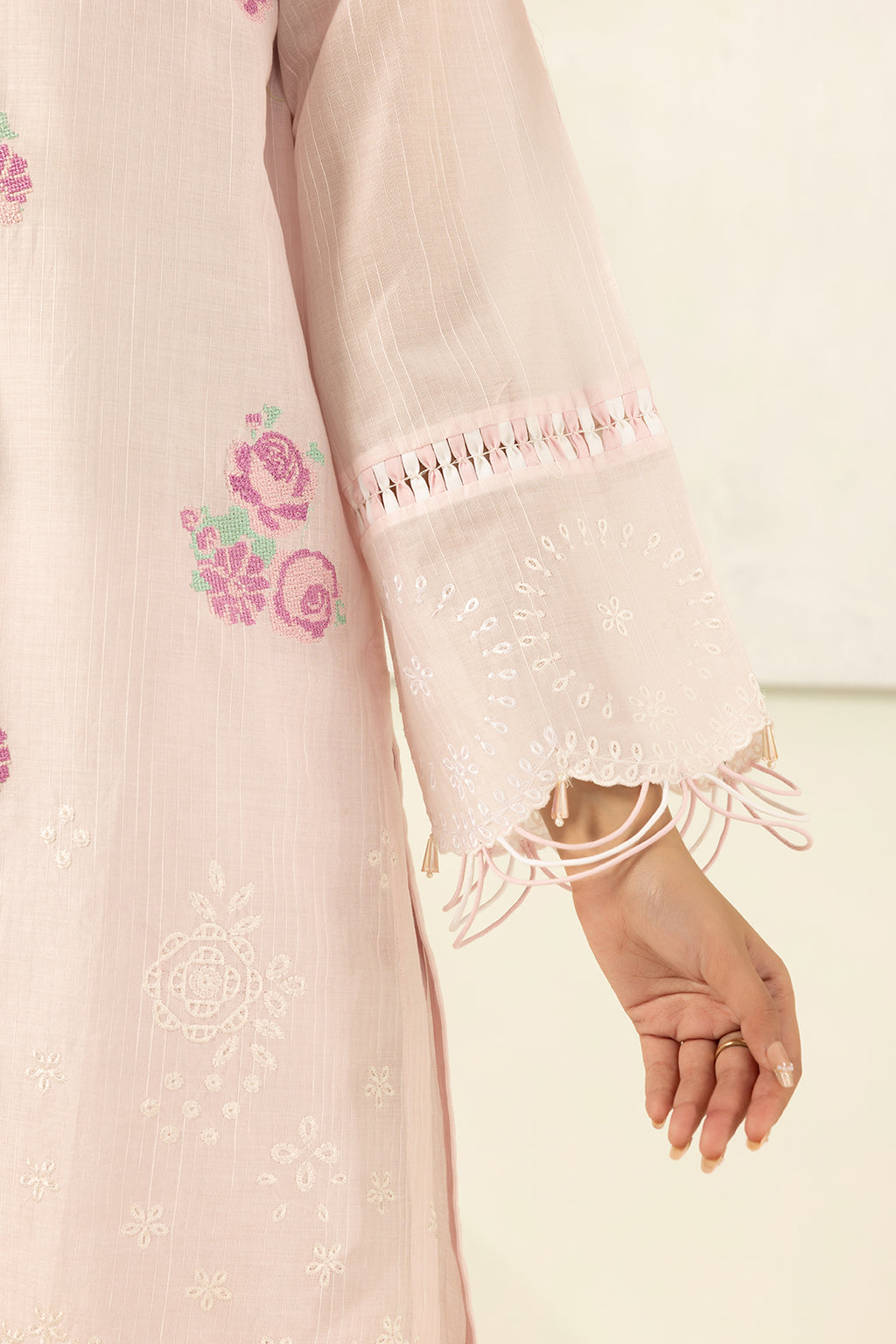 Embroidered Shirt Shalwar - 1204