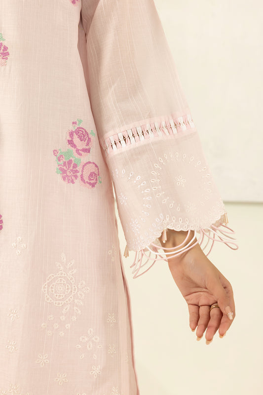 Embroidered Shirt Shalwar - 1204