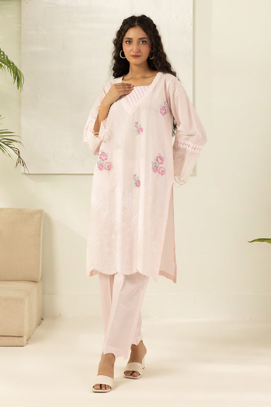 Embroidered Shirt Shalwar - 1204