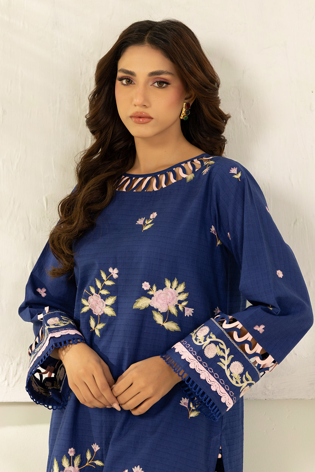 Embroidered Shirt Shalwar - 1206