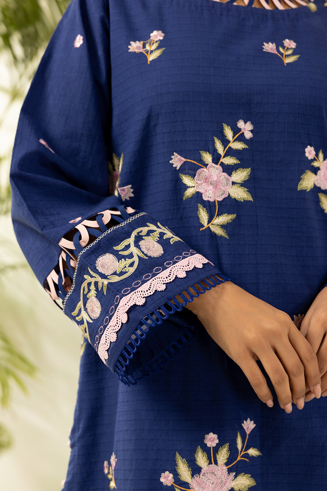 Embroidered Shirt Shalwar - 1206
