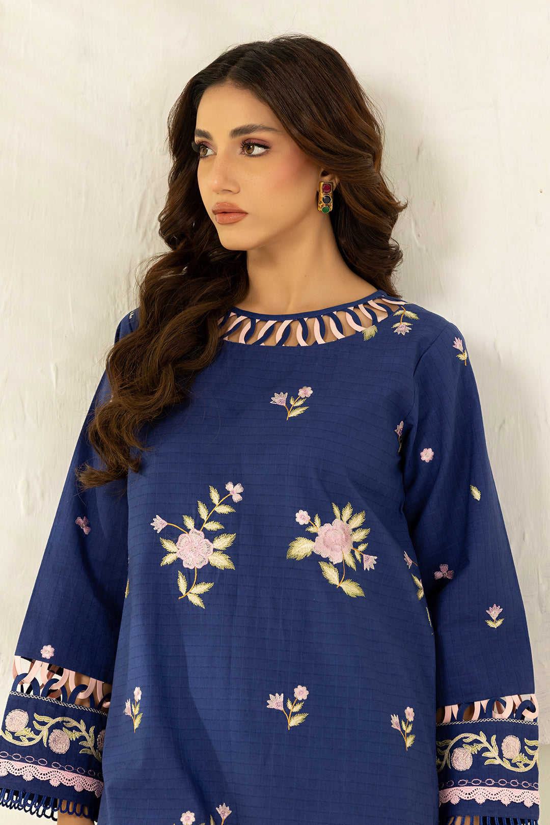 Embroidered Shirt Shalwar - 1206