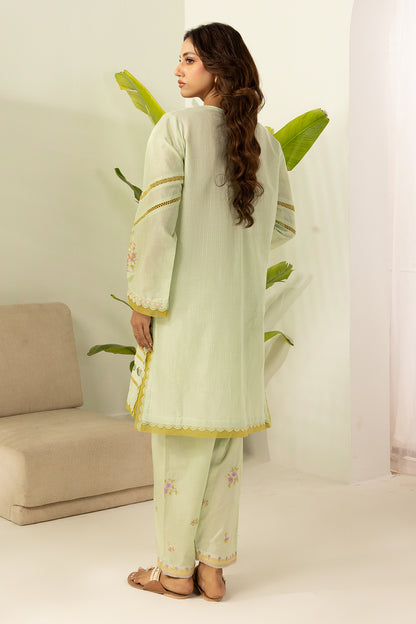 Embroidered Shirt Shalwar - 1208