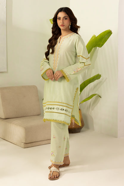Embroidered Shirt Shalwar - 1208