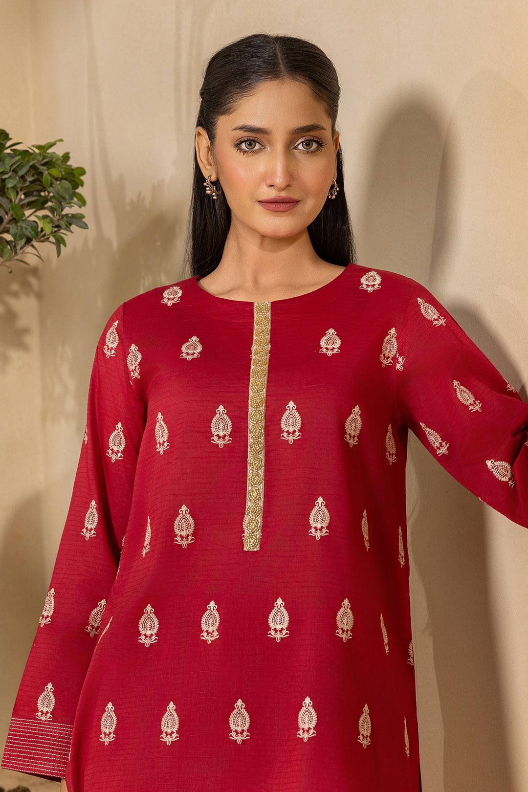 Embroidered Shirt Shalwar - 1209