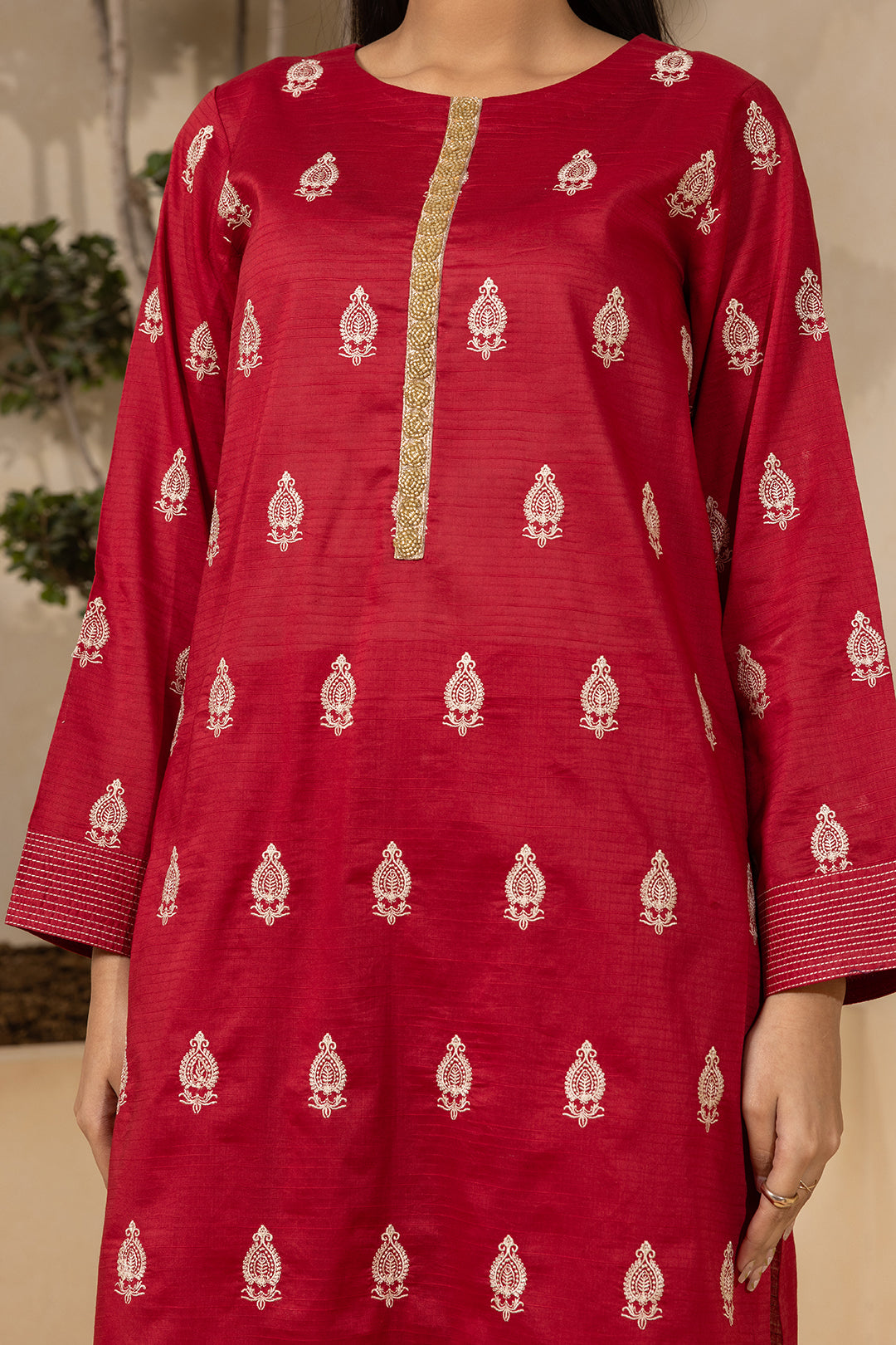 Embroidered Shirt Shalwar - 1209
