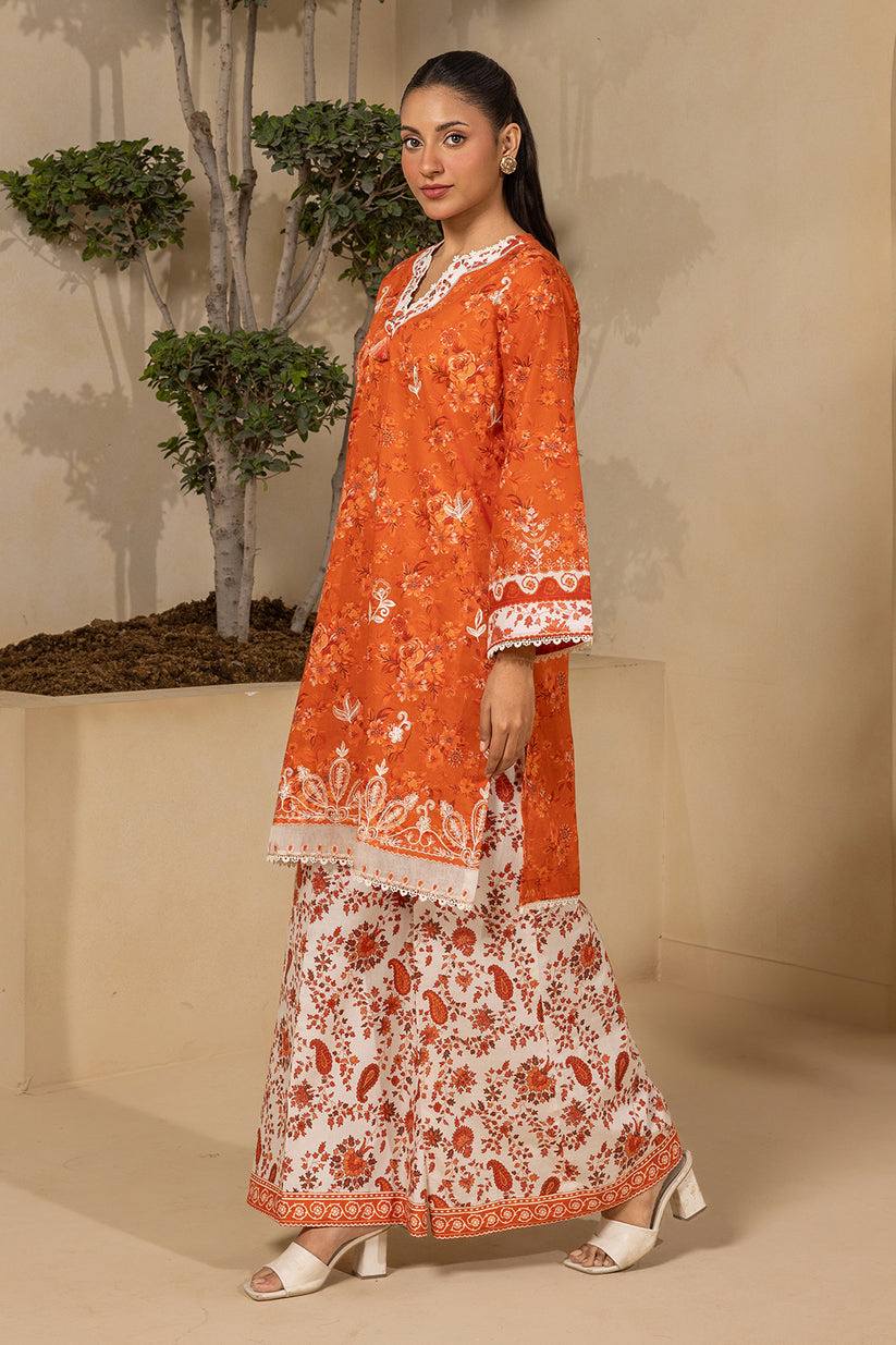 Rust orange Unstitched for Women