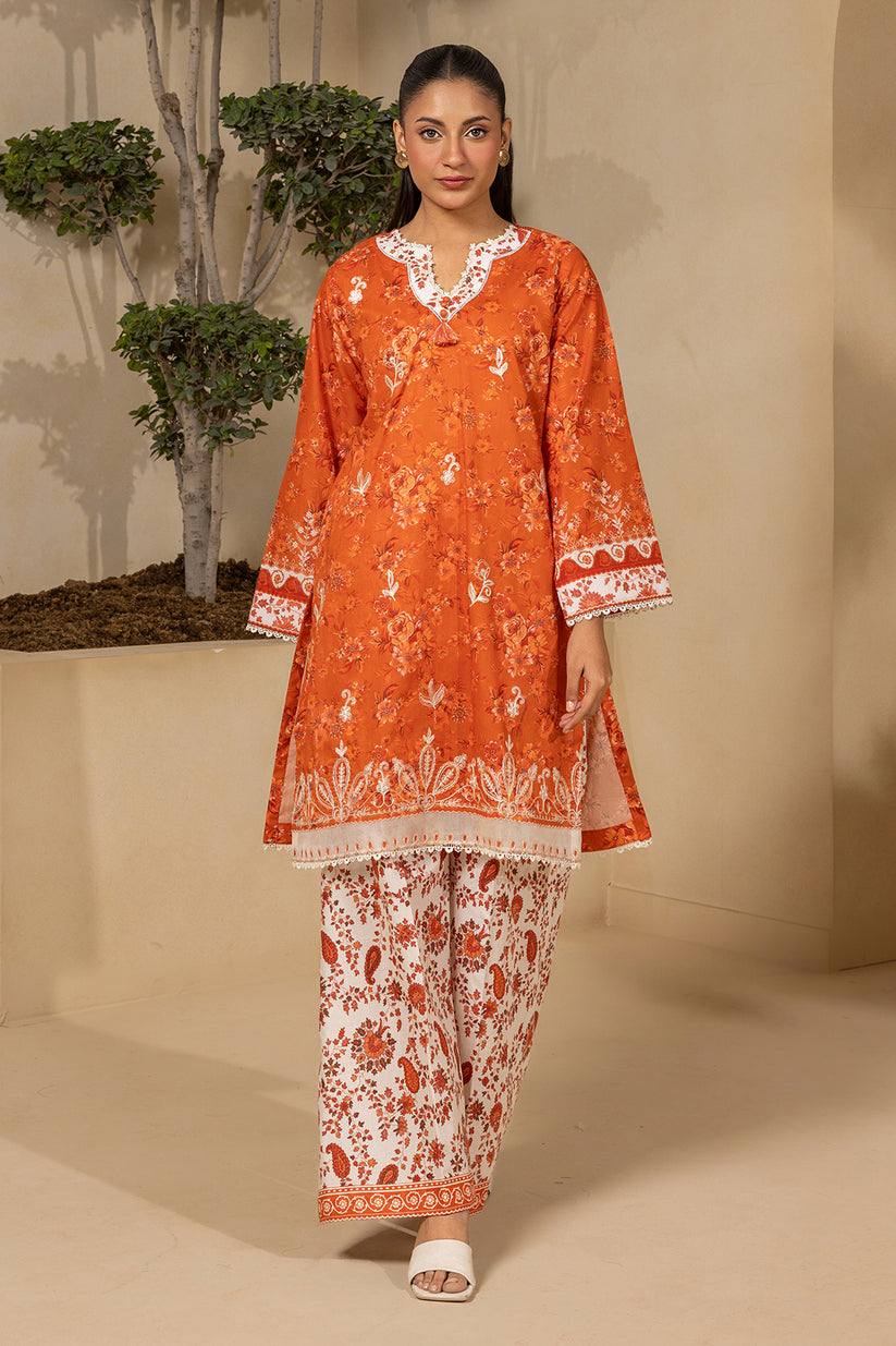 Rust orange Unstitched for Women