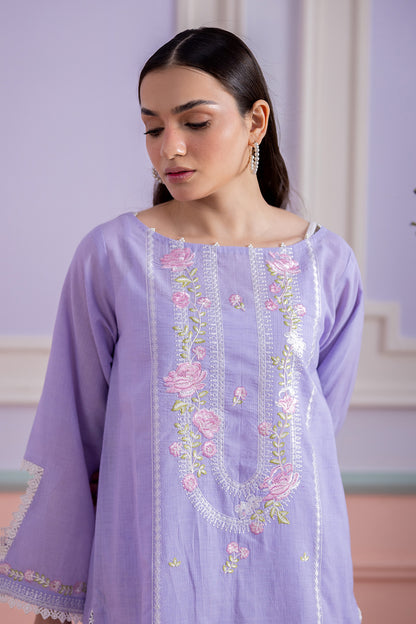 Embroidered Shirt Shalwar - 1212