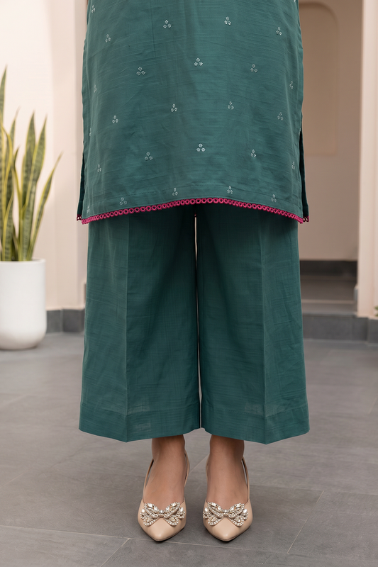 Embroidered Shirt Shalwar - 1213