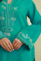 Embroidered Shirt Shalwar - 1214
