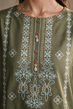 Embroidered Shirt Shalwar - 1215