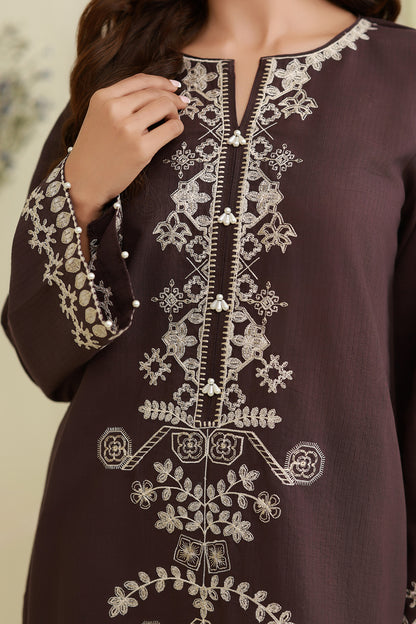 Embroidered Shirt Shalwar - 1216