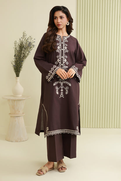 Embroidered Shirt Shalwar - 1216