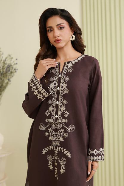 Embroidered Shirt Shalwar - 1216