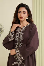 Embroidered Shirt Shalwar - 1216