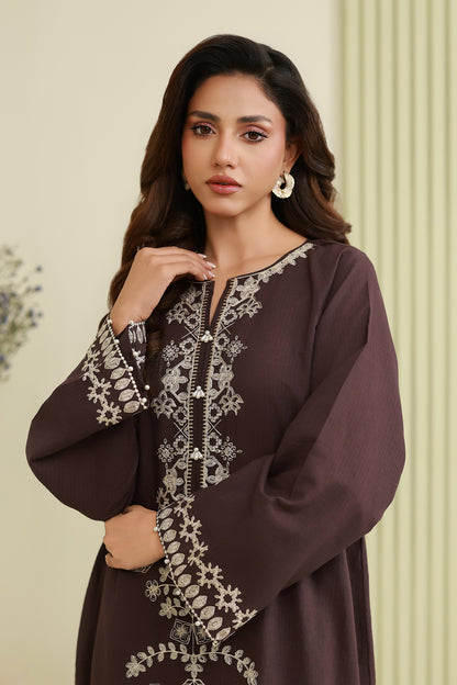 Embroidered Shirt Shalwar - 1216