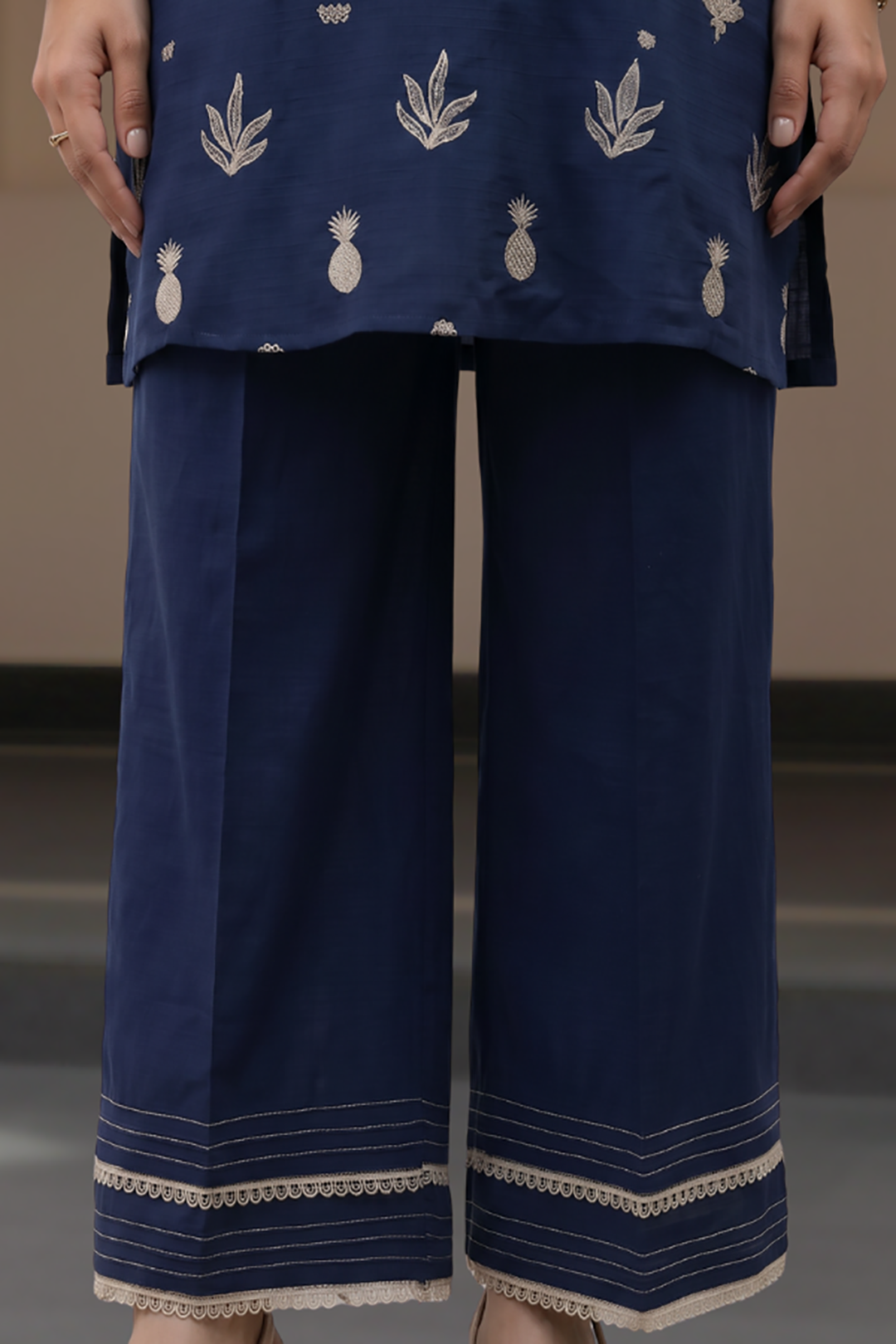 Embroidered Shirt Shalwar - 1217