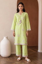 Embroidered Shirt Shalwar - 1218