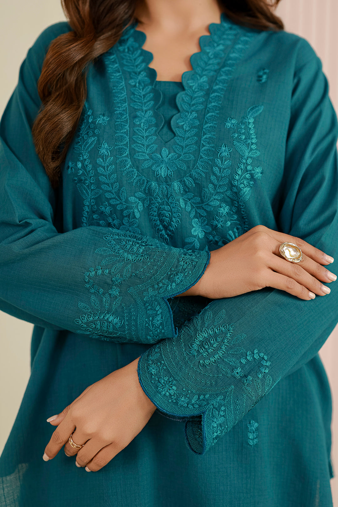 Embroidered Shirt Shalwar - 1220