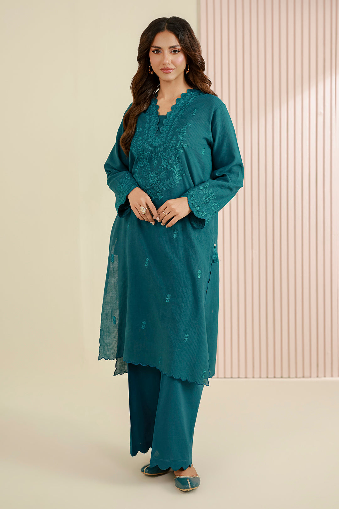 Embroidered Shirt Shalwar - 1220