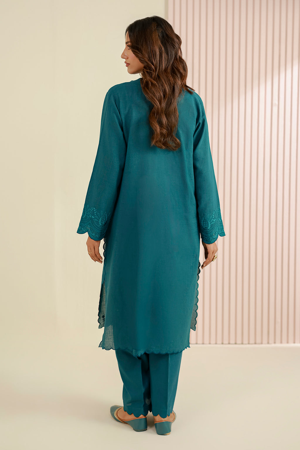 Embroidered Shirt Shalwar - 1220
