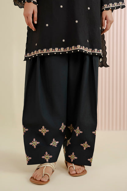 Embroidered Shirt Shalwar - 1222