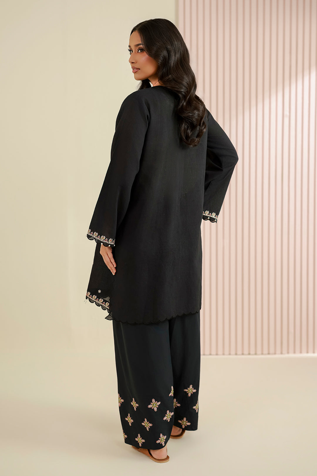 Embroidered Shirt Shalwar - 1222