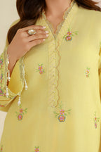 Embroidered Shirt Shalwar - 1224