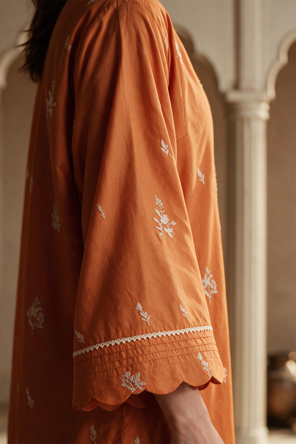 Embroidered Shirt Shalwar - 8004