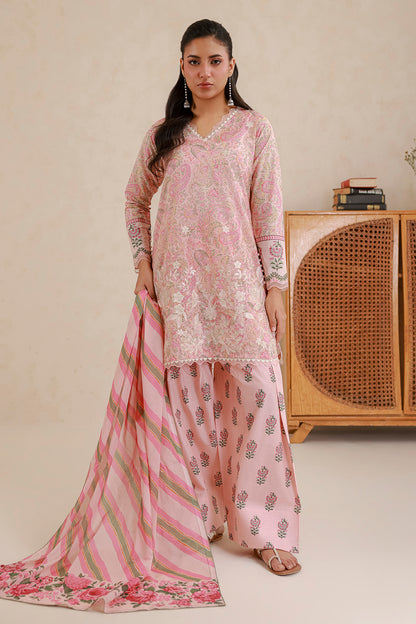 Embroidered Shirt Shalwar Dupatta - 0431