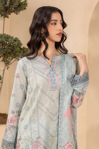 Embroidered Shirt Shalwar Dupatta - 0435