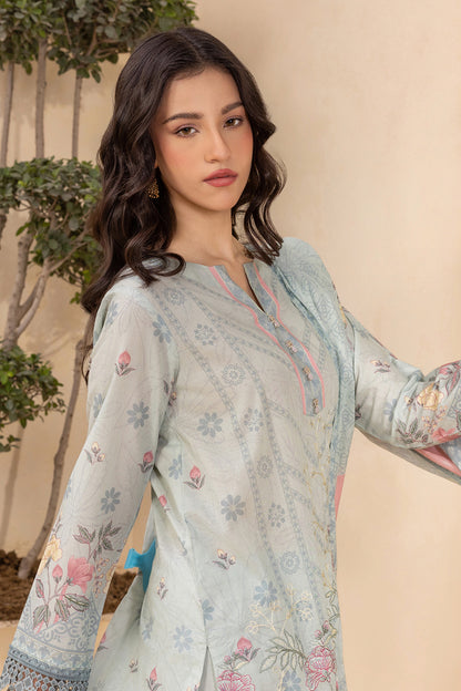 Embroidered Shirt Shalwar Dupatta - 0435