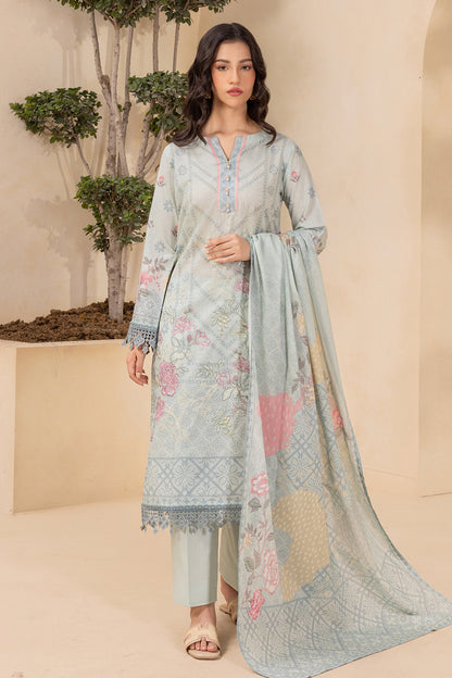 Embroidered Shirt Shalwar Dupatta - 0435