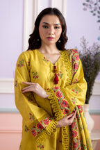 Embroidered Shirt Shalwar Dupatta - 0441