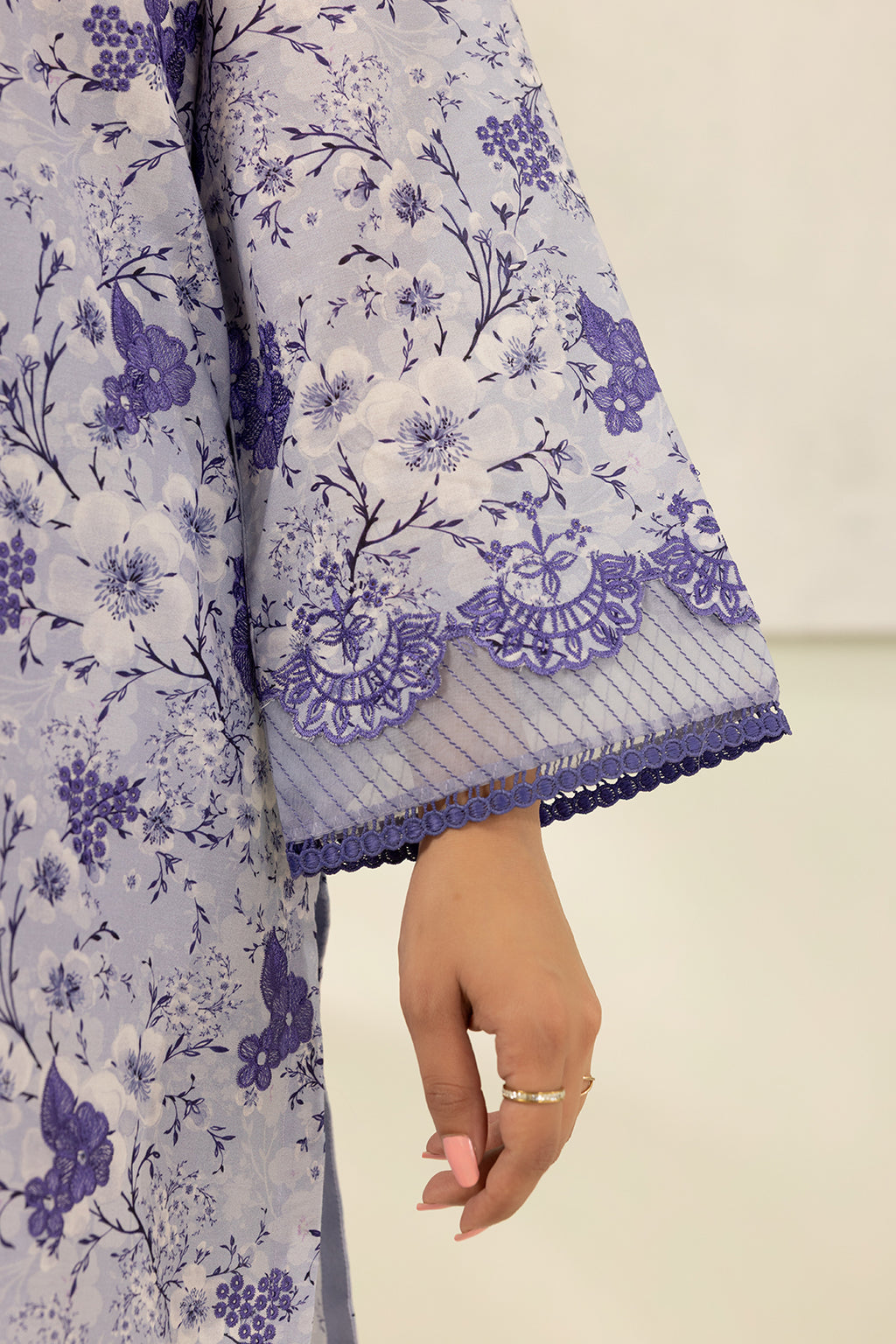 Embroidered Shirt Shalwar Dupatta - 0442