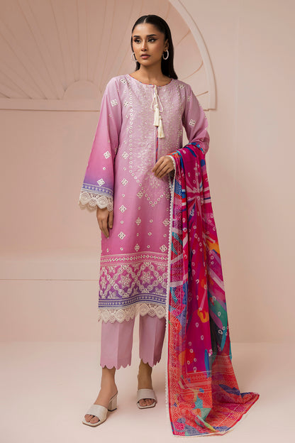Embroidered Shirt Shalwar Dupatta - 0443