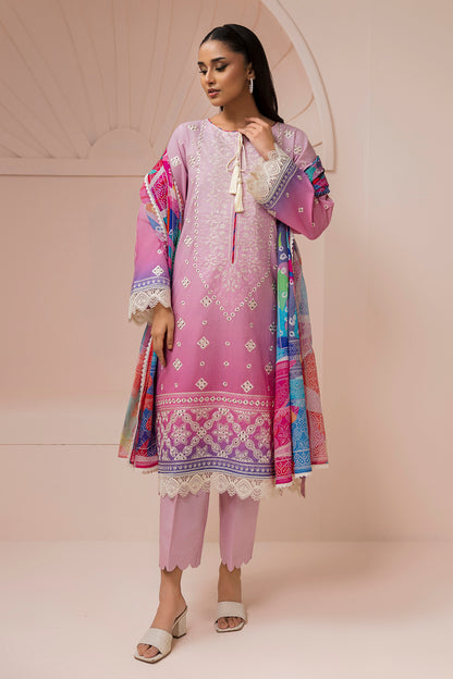 Embroidered Shirt Shalwar Dupatta - 0443