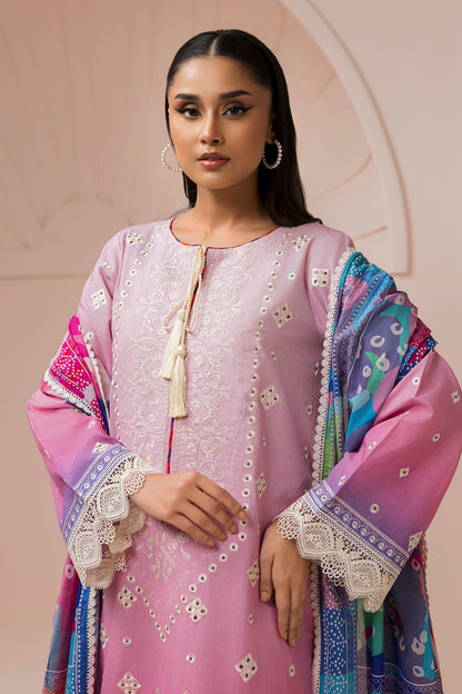 Embroidered Shirt Shalwar Dupatta - 0443