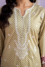 Embroidered Shirt Shalwar Dupatta - 0444