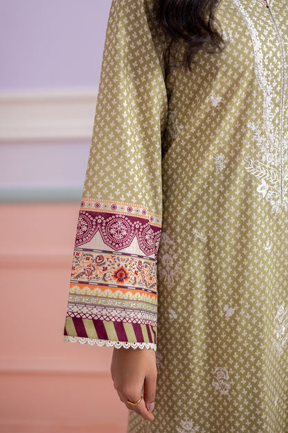 Embroidered Shirt Shalwar Dupatta - 0444