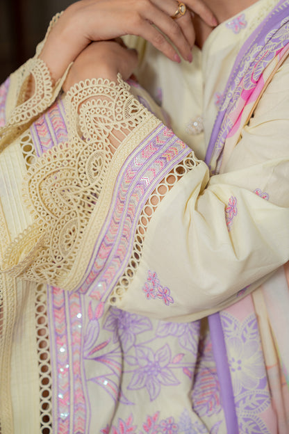 Embroidered Shirt Shalwar Dupatta - 0445