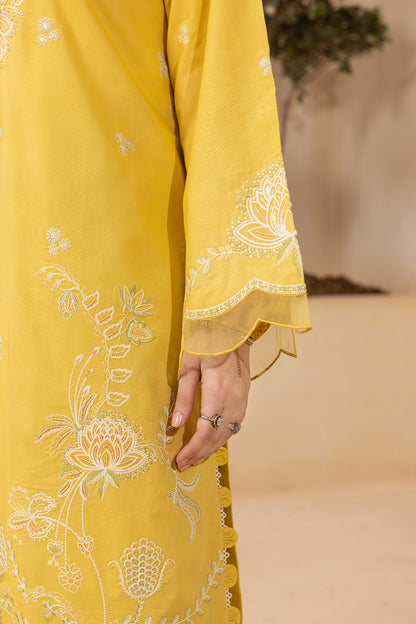 Embroidered Shirt Shalwar Dupatta - 0447