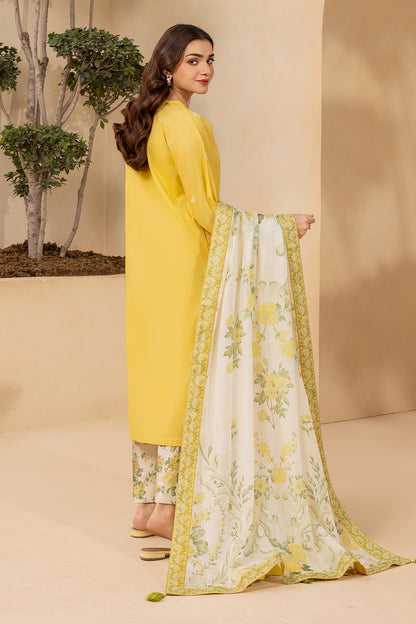 Embroidered Shirt Shalwar Dupatta - 0447