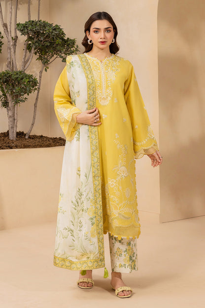 Embroidered Shirt Shalwar Dupatta - 0447