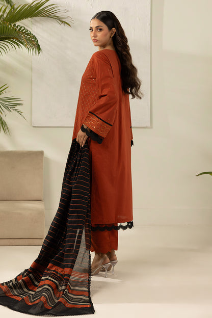 Embroidered Shirt Shalwar Dupatta - 0448