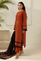 Embroidered Shirt Shalwar Dupatta - 0448