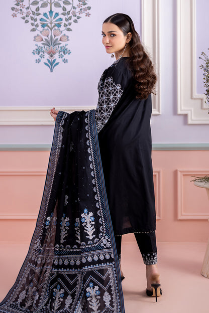 Embroidered Shirt Shalwar Dupatta - 0449